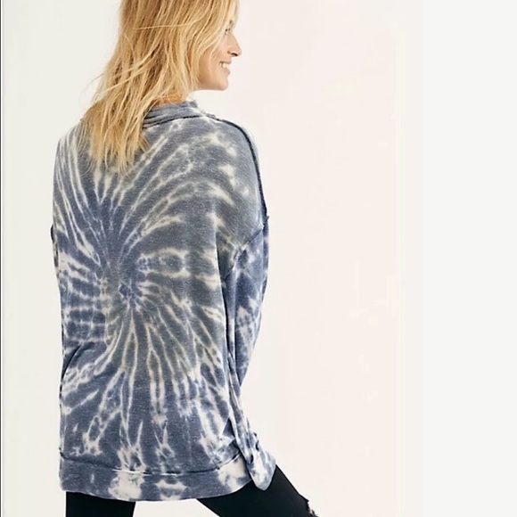 Free People Best Catch Tie Dye Sweater - Picture 3 of 13